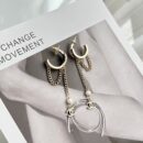 ☑️CHANEL香奈儿双c流苏珍珠耳钉耳环