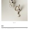 ☑️CHANEL香奈儿双c珍珠黑钻耳钉耳环