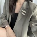 ☑️CHANEL香奈儿双c珍珠胸针