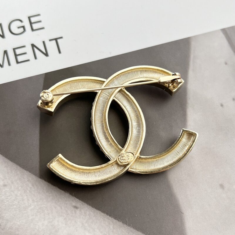 ☑️CHANEL香奈儿双c珍珠胸针 - Image 8