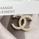 ☑️CHANEL香奈儿双c珍珠胸针