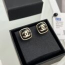 ☑️CHANEL香奈儿c1双c方形耳钉耳环