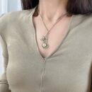 ☑️CHANEL香奈儿满钻桃心双c项链