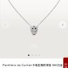 ☑️卡地亚Cartier丛林系列 满钻豹子头🐆项链