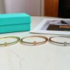 Tiffany&co 蒂芙尼 经典款T字系列满钻双T手镯