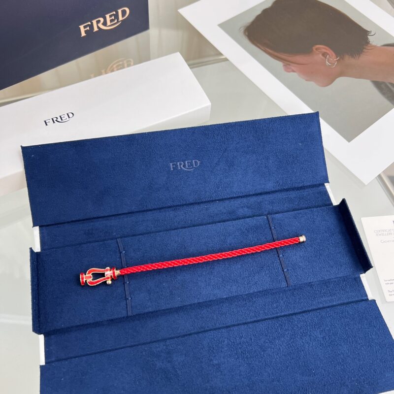 费雷德 Fred限量红玉髓红绳 手绳手链 - Image 5
