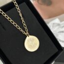 ☑️CHANEL香奈儿双c 圆牌项链颈链