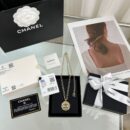☑️CHANEL香奈儿双c 圆牌项链颈链