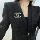 ☑️CHANEL香奈儿双c 彩钻胸针