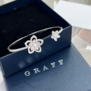 GRAFF格拉夫满钻花朵手镯