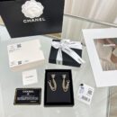 ☑️CHANEL香奈儿双c桃心爱心流苏耳夹耳钉耳环