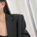 ☑️CHANEL香奈儿双c 满钻耳钉耳环