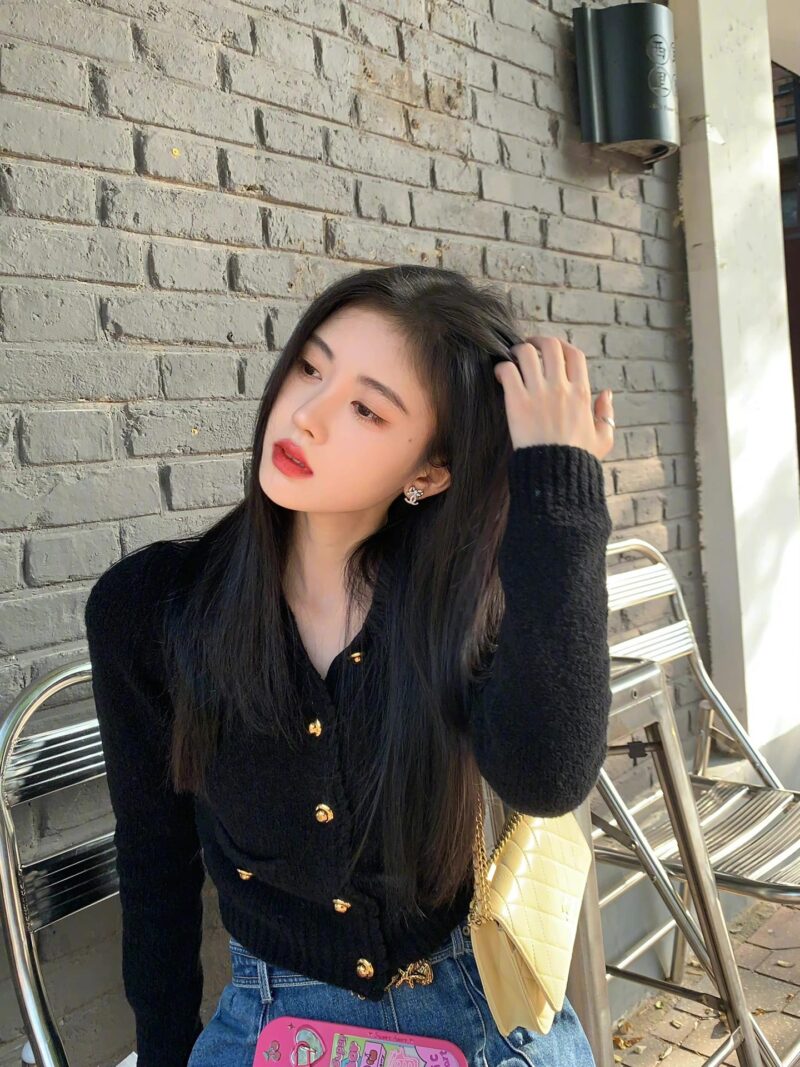 ☑️CHANEL香奈儿双c 满钻蝴蝶结耳钉耳环 - Image 5