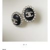 ☑️CHANEL香奈儿双c 椭圆耳钉耳环