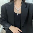 BVLGARI宝格丽满钻蛇骨项链项圈