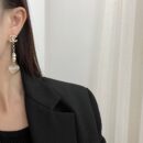 ☑️CHANEL香奈儿c2双c桃心爱心珍珠耳钉耳