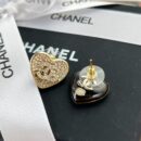 ☑️CHANEL香奈儿c1双c桃心爱心耳钉耳环
