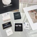 ☑️CHANEL香奈儿双c四叶草5字耳钉耳环