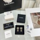 ☑️CHANEL香奈儿双c花朵耳钉耳环
