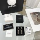 ☑️CHANEL香奈儿金色双c字母耳钉耳环