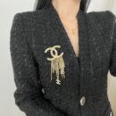 ☑️CHANEL香奈儿双c流苏胸针