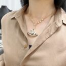 BVLGARI宝格丽SERPENTI系列多彩扇子项链