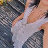☑️CHANEL香奈儿双c珍珠项链毛衣链