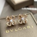 BVLGARI宝格丽咏绽系列 四叶草耳钉耳环