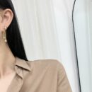 BVLGARI宝格丽咏绽系列 四叶草流苏耳钉耳环