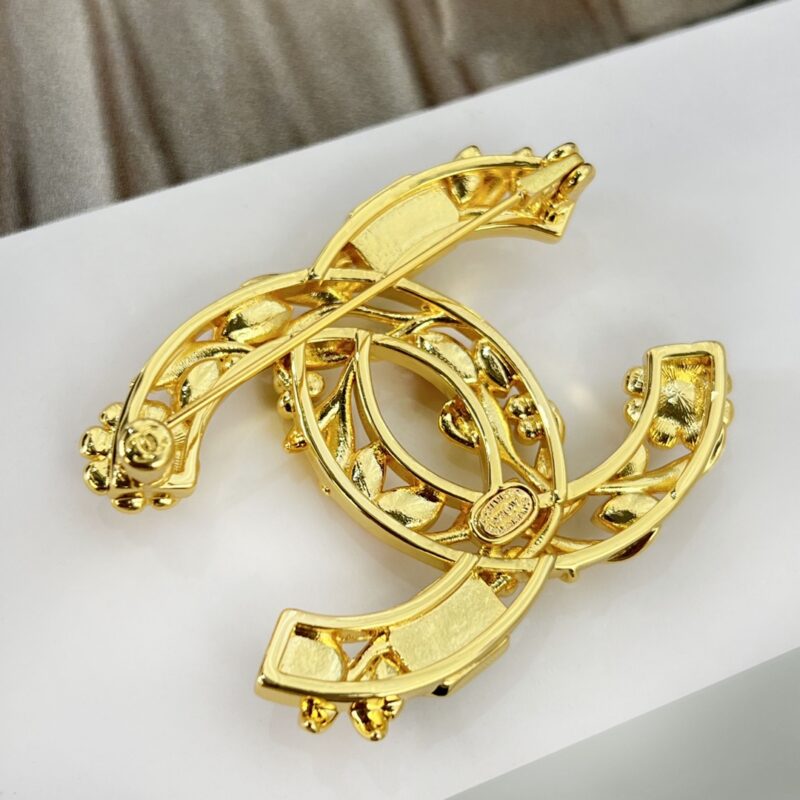 ☑️CHANEL香奈儿双c麦穗珍珠胸针 - Image 11