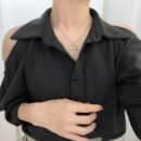 ☑️CHANEL香奈儿双c水钻拼接项链
