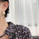 ☑️CHANEL香奈儿c1双c锁头🔒耳钉耳环