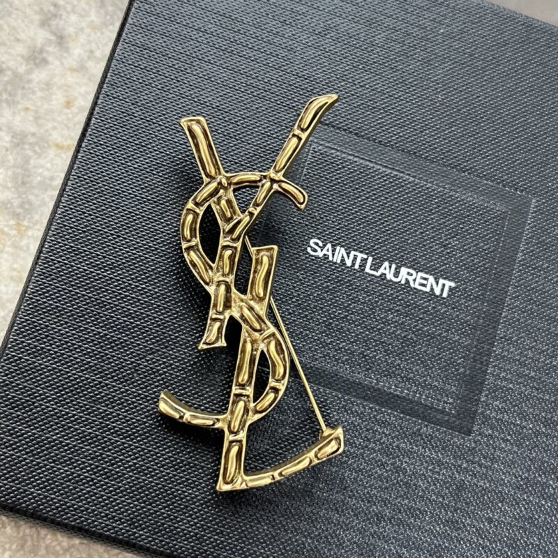 Saint Laurent圣罗兰YSL胸针 - Image 4