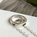 Gucci古驰情侣款双环项链