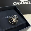 ☑️CHANEL香奈儿双c桃心爱心胸针