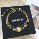 ☑️CHANEL香奈儿双c椭圆三层珍珠项链颈链