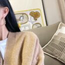 ☑️CHANEL香奈儿半圆双c圆钻耳钉耳环