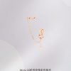 Qeelin麒麟 18系列玫瑰金葫芦耳夹耳钉