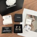 ☑️CHANEL香奈儿c2双c桃心爱心耳钉耳环