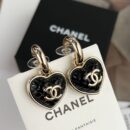 ☑️CHANEL香奈儿c2双c桃心爱心耳钉耳环