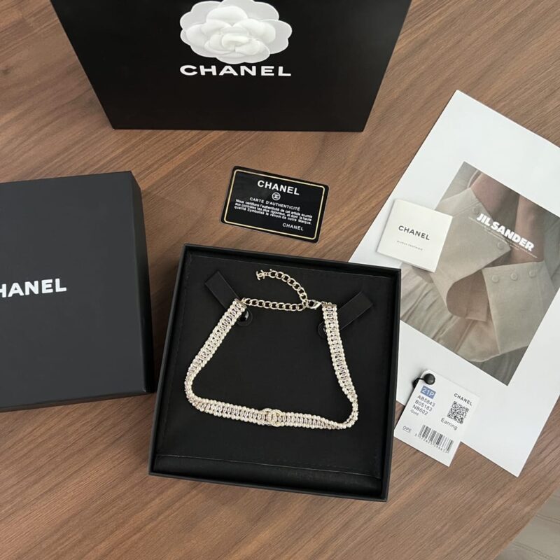 ☑️CHANEL香奈儿双c珍珠颈链项链 - Image 3