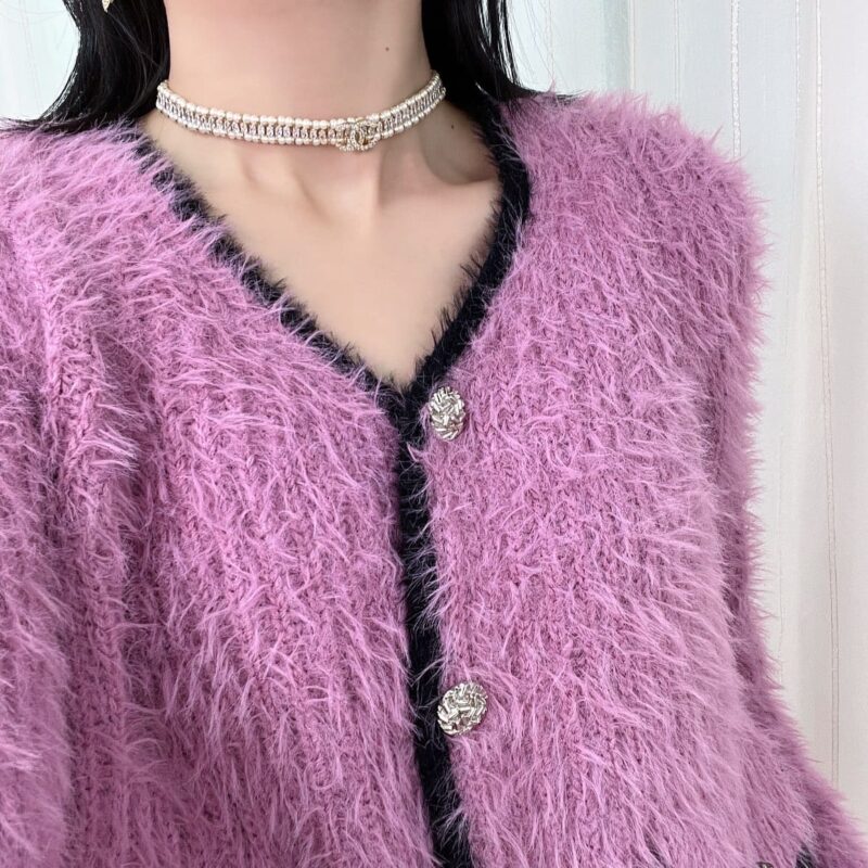 ☑️CHANEL香奈儿双c珍珠颈链项链 - Image 7