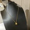 Celine赛琳金色水晶立方体项链 手链 耳钉耳环