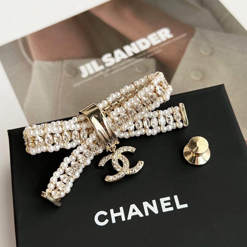 ☑️CHANEL香奈儿双c蝴蝶结珍珠胸针 - Image 9