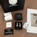 ☑️CHANEL香奈儿c2双c方形耳钉耳环