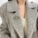 ☑️CHANEL香奈儿 双c衣架流苏胸针