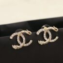 ☑️CHANEL香奈儿c1双c鱼纹尾耳钉耳环