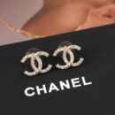 ☑️CHANEL香奈儿c1双c鱼纹尾耳钉耳环