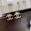 ☑️CHANEL香奈儿c1双c彩钻拼色耳钉耳环