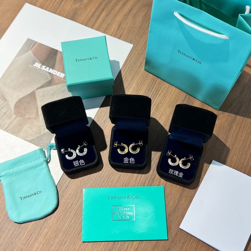 ☑️TIFFANY&Co.蒂芙尼T1圆形耳环耳钉 - Image 6
